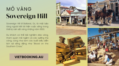 Mỏ vàng Sovereign Hill tại thành phố Ballarat